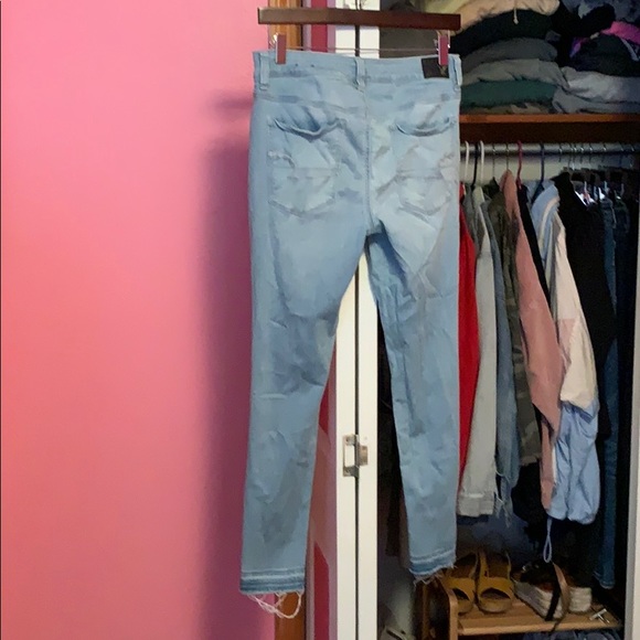 AE Hi-Rise Sateen Jegging - Picture 3 of 4